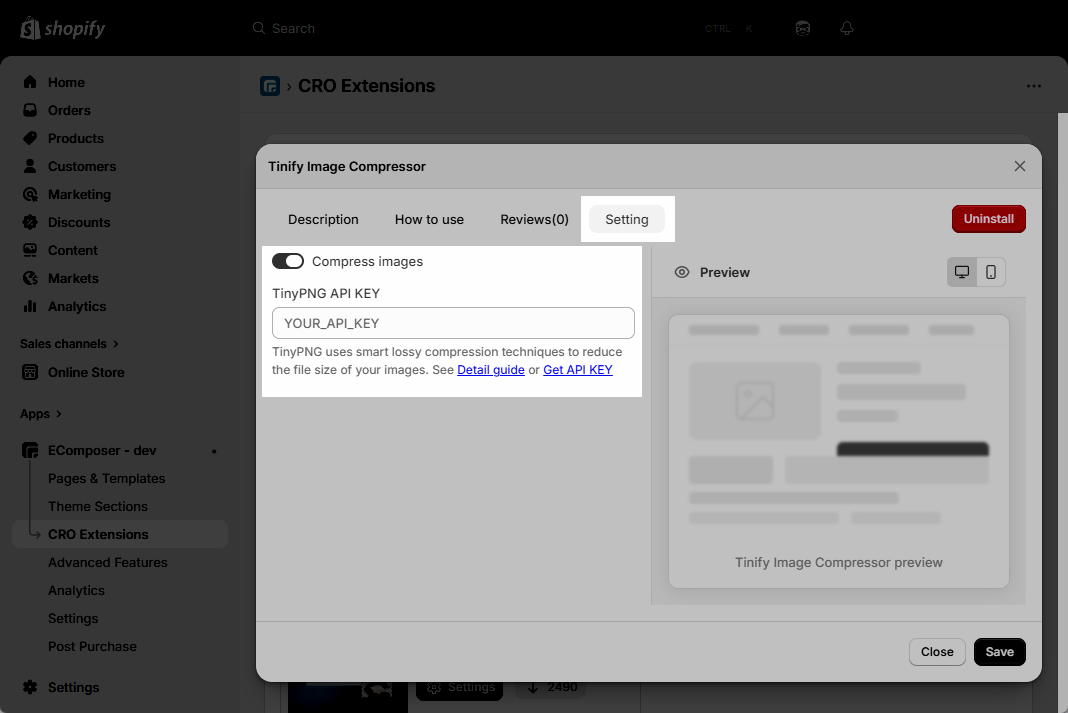 Tinify Image Compressor EComposer Landing Page Builder tinify-image-compressor-ecomposer-landing-page-builder