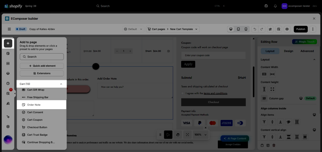 Order Note Element 2 image 186
