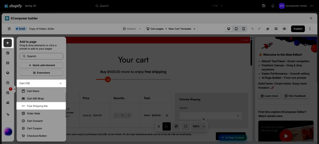 Free Shipping Bar 2 image 200