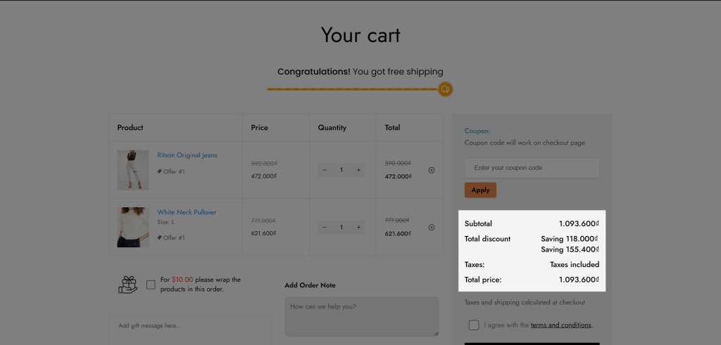 Cart Summary 1 image 221