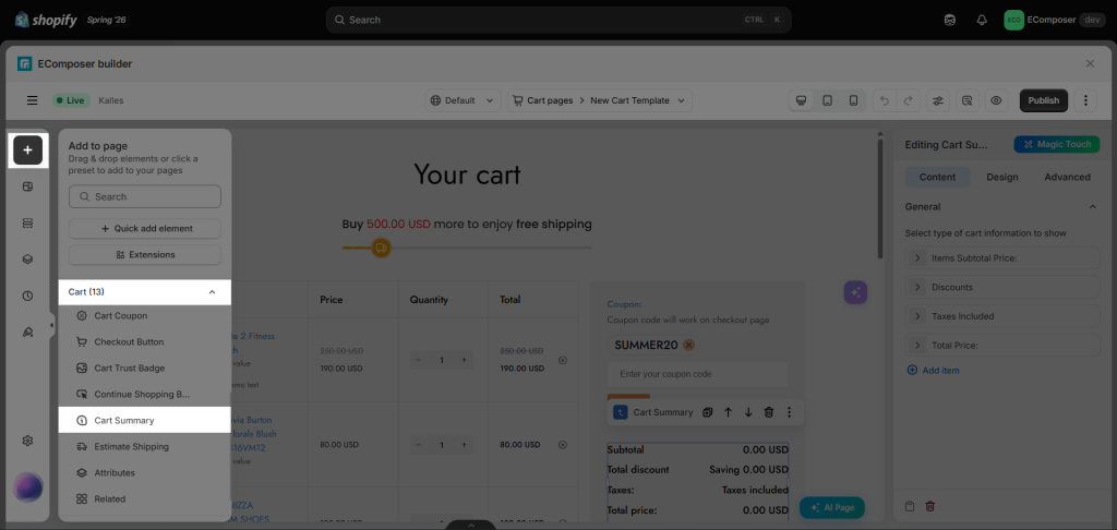 Cart Summary 2 image 222