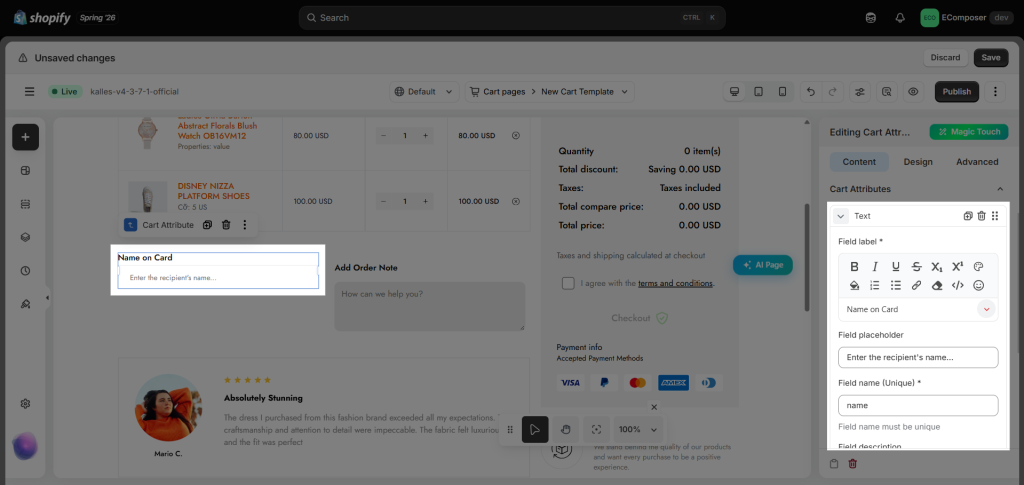 Cart Attribute 4 image 257
