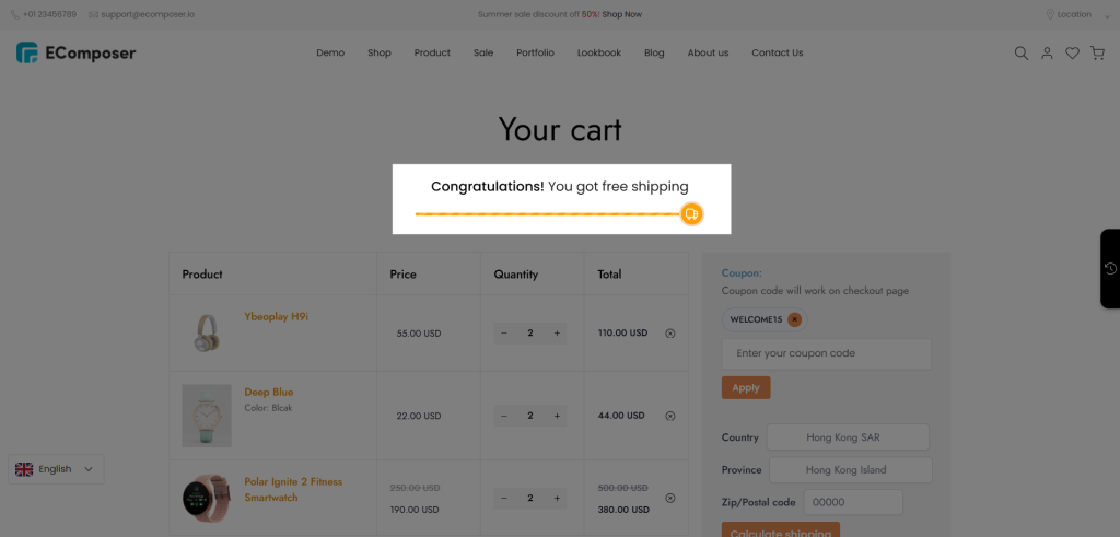 Free Shipping Bar 1 image 319