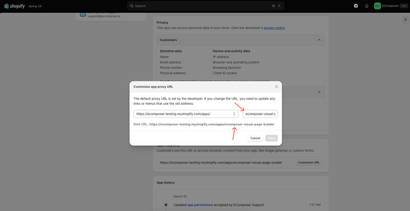 How to resolve the “Do not change the APP PROXY URL” issue in the app ...