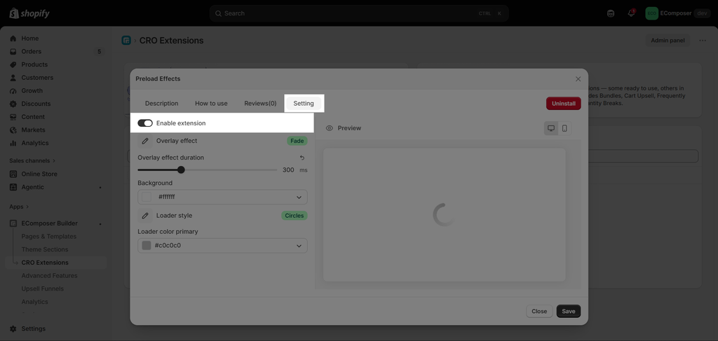 Preload Effects 2 image 1