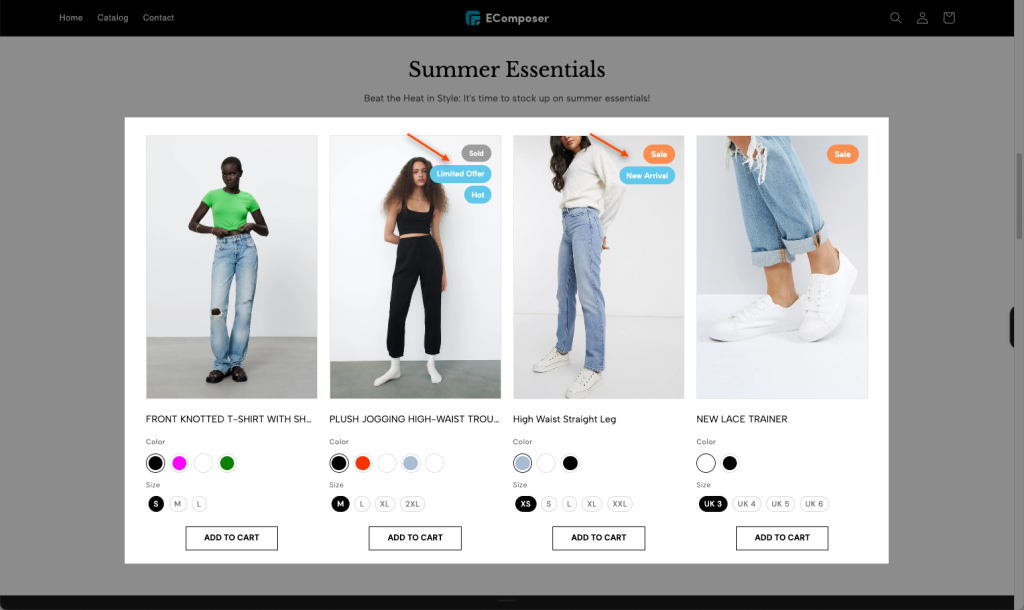 How to set up Metafield Badge in Product Grid element 1 image 92