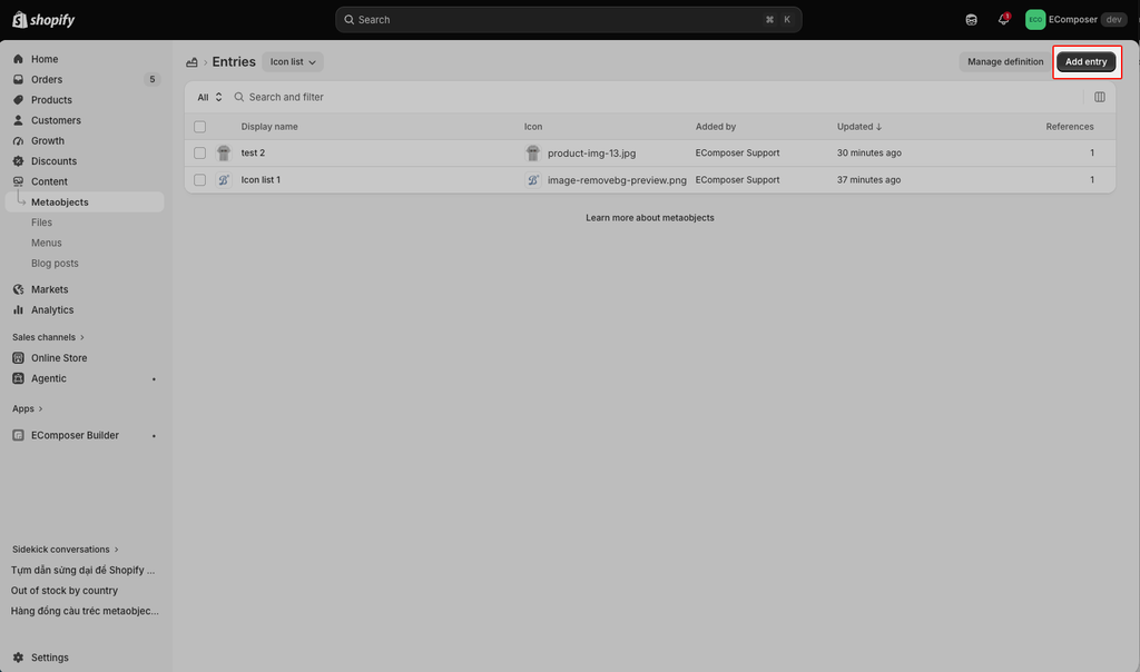 How to create Icon List with metafield and metaobject 6 SCR 20260919 ncpp