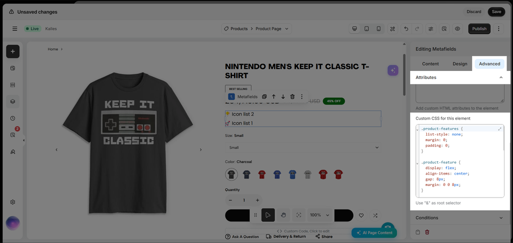 How to create Icon List with metafield and metaobject 11 image 1